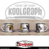 mug emaille vintage kustom kulture koolgraph Ttattoo panthers tiger