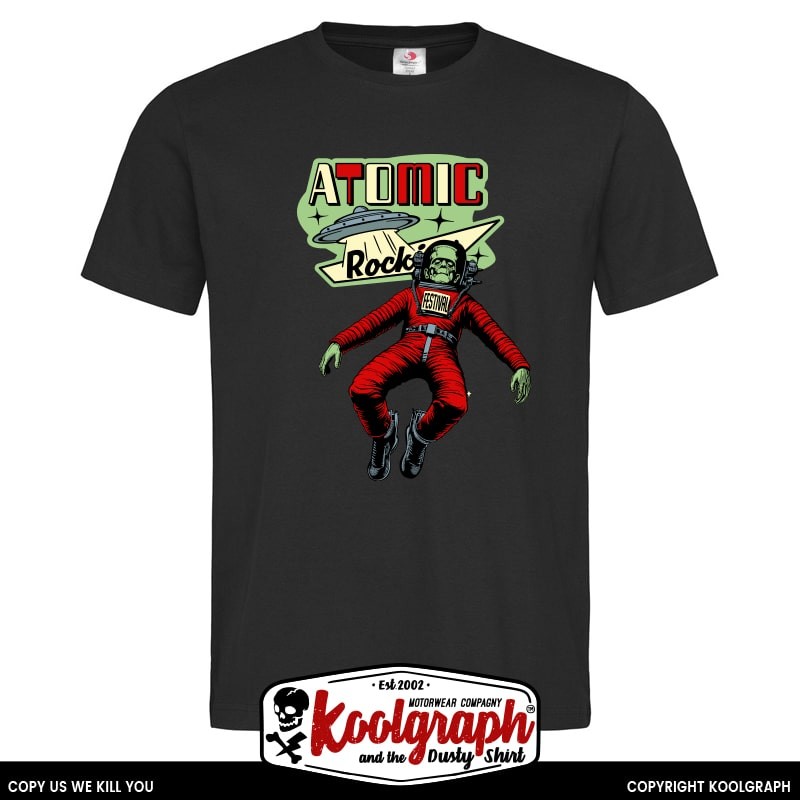 Tshirt noir Atomic Rockin' Festival