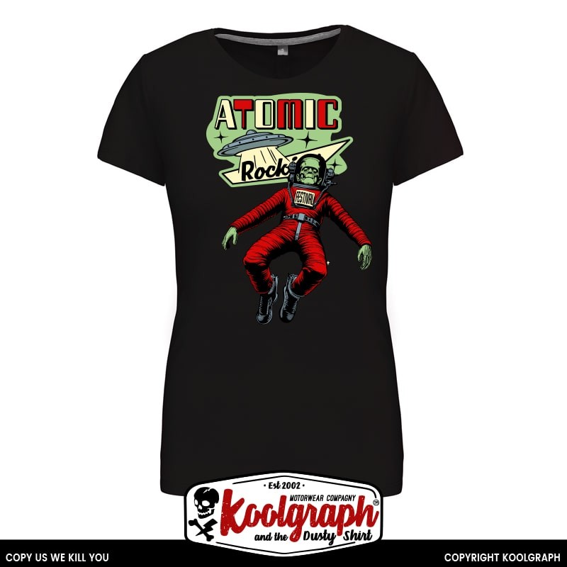 Tshirt noir Atomic Rockin' Festival