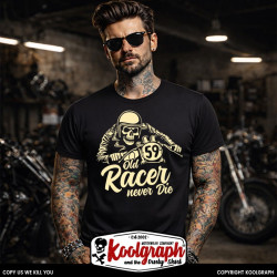 tshirt koolgraph kustom kulture rockabilly cafe race hot rod pilote