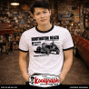 tshirt bicolor koolgraph kustom kulture rockabilly cafe race hot rod  marlon brando beach