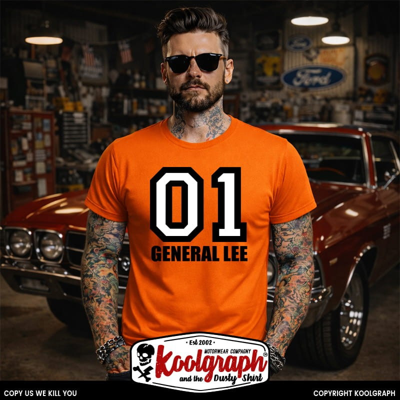 General lee tshirt koolgraph kustom kulture dodge charger