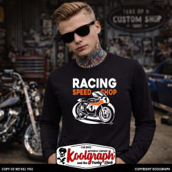 tshirt ml koolgraph kustom kulture rockabilly cafe race hot rod cafe racer cafe racer harley davisdon