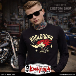 tshirt koolgraph kustom kulture rockabilly cafe race hot rod woody  ml
