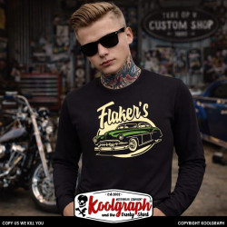 tshirt koolgraph kustom kulture rockabilly cafe race hot rod speed shop metalflake