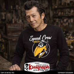 tshirt koolgraph kustom kulture rockabilly cafe race hot rod Old Crow Racer Race ML