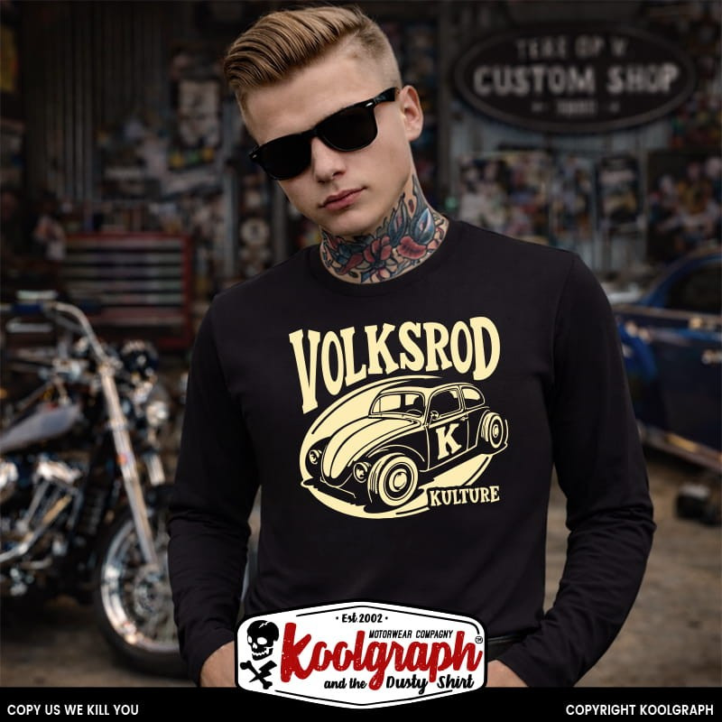 tshirt koolgraph kustom kulture rockabilly cafe race hot rod volksrod cox