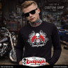 tshirt koolgraph kustom kulture rockabilly cafe race hot rod skull ml
