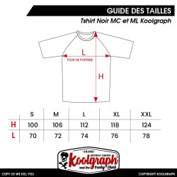 Tshirt ML old racer motorcycle kustom cafe racer rockabilly koolgraph