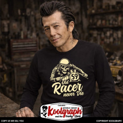 tshirt koolgraph kustom kulture rockabilly cafe race hot rod pilote