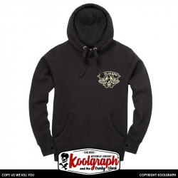 Sweat Capuche kustom Hot Rod Speed and glory