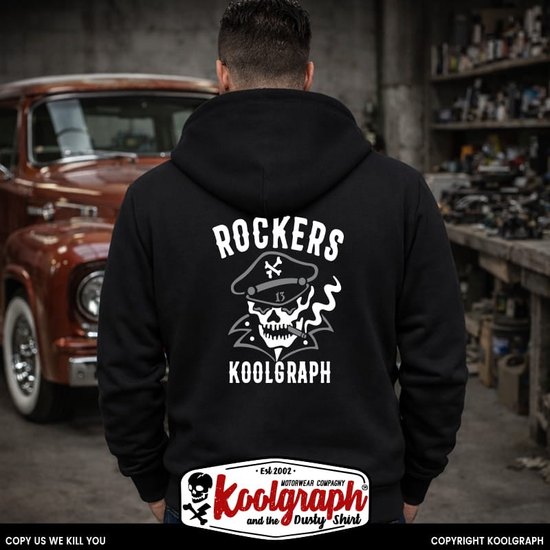 sweat capuche koolgraph kustom kulture rockabilly cafe race hot rod tattoo rocker sailor jerry