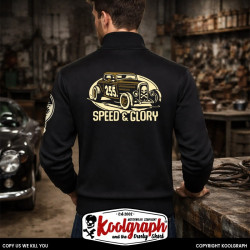 gilet vintage koolgraph kustom kulture rockabilly cafe race hot rod speed and glory