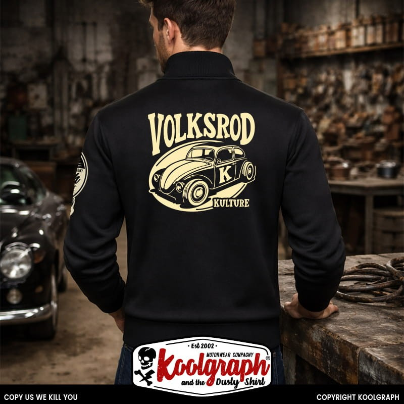 gilet vintage koolgraph kustom kulture rockabilly cafe race hot rod volksrod cox combi