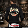 sweat capuche koolgraph kustom kulture rockabilly cafe race hot rod devil dragster stanas devil run