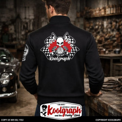 gilet vintage koolgraph kustom kulture rockabilly cafe race hot rod