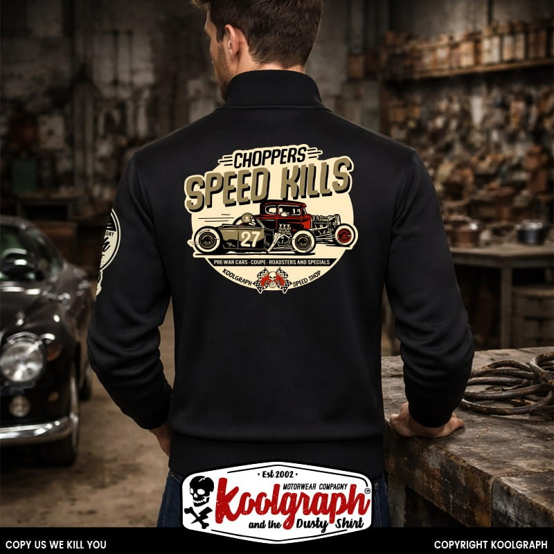 gilet vintage koolgraph kustom kulture rockabilly cafe race hot rod