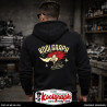 une veste capuche zippée koolgraph kustom kulture rockabilly cafe race hot rod woody
