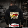 une veste capuche zippée koolgraph kustom kulture rockabilly cafe race hot rod woody wood fucker