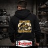 une veste capuche zippée koolgraph kustom kulture rockabilly cafe race hot rod motorcycles harley davidon indian beach race