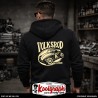 une veste capuche zippée koolgraph kustom kulture rockabilly cafe race hot VOLKSROD KUSTOM KULTURE
