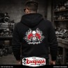 une veste capuche zippée koolgraph kustom kulture rockabilly cafe race hot rod