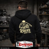 une veste capuche zippée koolgraph kustom kulture rockabilly cafe race hot rod OLD RACER MOTORCYCLE