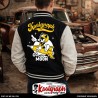 blouson teddy baseball college universite koolgraph kustom kulture rock n roll rockabilly woody bombe