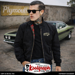 Blouson Harrington rockabilly by Koolgraph