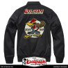 blouson harrington koolgraph kustom kulture rock n roll rockabilly coq francais boxe