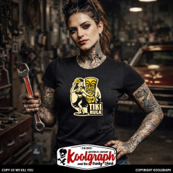 kustom kulture rockabilly tshirt femme koolgraph Rockabilly tiki hula pin up
