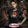 kustom kulture rockabilly tshirt femme koolgraph woody girl racer devil 666