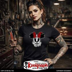 kustom kulture rockabilly tshirt femme koolgraph minnie voodoo