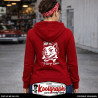une veste capuche zippée femme kustom kulture rockabilly koolgraph Pussy Kat