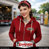 Veste Capuche zippée Rockabilly tiki hula pinup et kustom kulture koolgraph