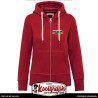 Veste Capuche zippée pinup diablesse rodeo Rockabilly et kustom kulture koolgraph
