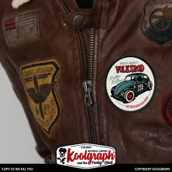 patch koolgraph and the dusty shirt kustom kulture cafe racer hot rod motorcycles
