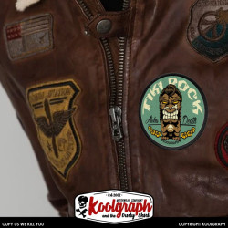 patch koolgraph and the dusty shirt kustom kulture cafe racer hot rod motorcycles