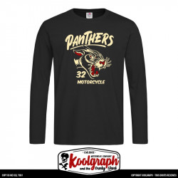 Panthers Motorcycle tshirt koolgraph kustom kulture
