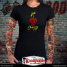 kustom kulture rockabilly tshirt femme koolgraph  cherry