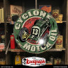 plaque publicitaire metal retro vintage decoration Cyclecar Cyclone