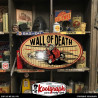 plaque publicitaire metal retro vintage decoration Wall of Death