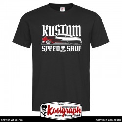 tshirt koolgraph kustom kulture rockabilly cafe race hot rod speed shop