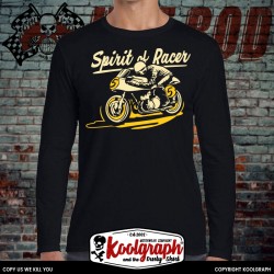 tshirt ml koolgraph kustom kulture rockabilly cafe race hot rod cafe racer Spirit of Racer