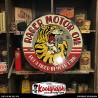 plaque publicitaire metal retro vintage decoration Tiger Racer