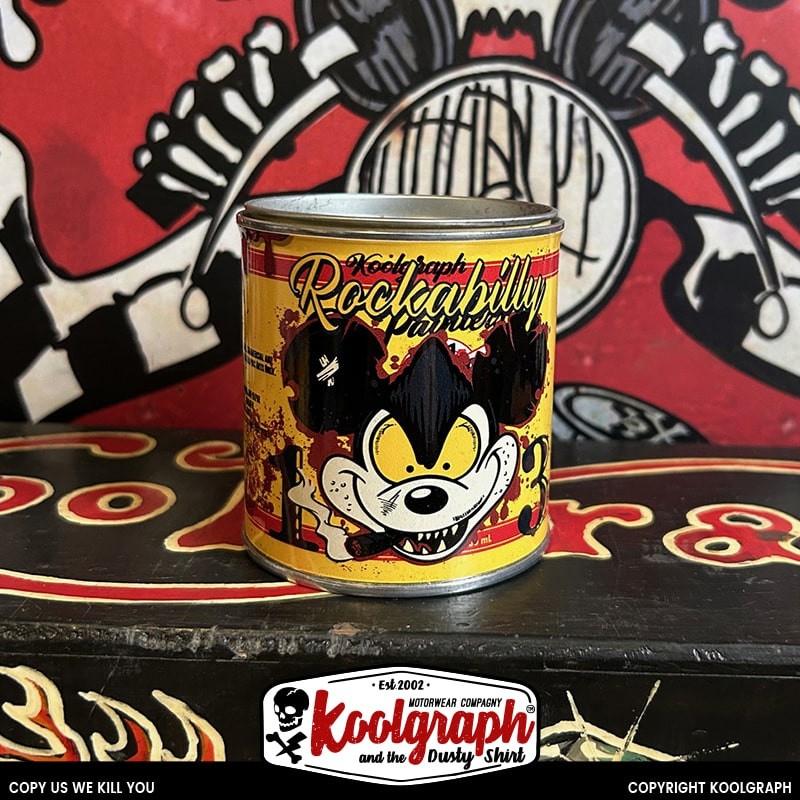 bidon vintage one shot kustom kulture koolgraph Mickey Rockabilly