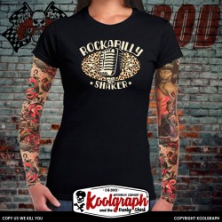 kustom kulture rockabilly tshirt femme koolgraph Rockabilly Shaker Micro