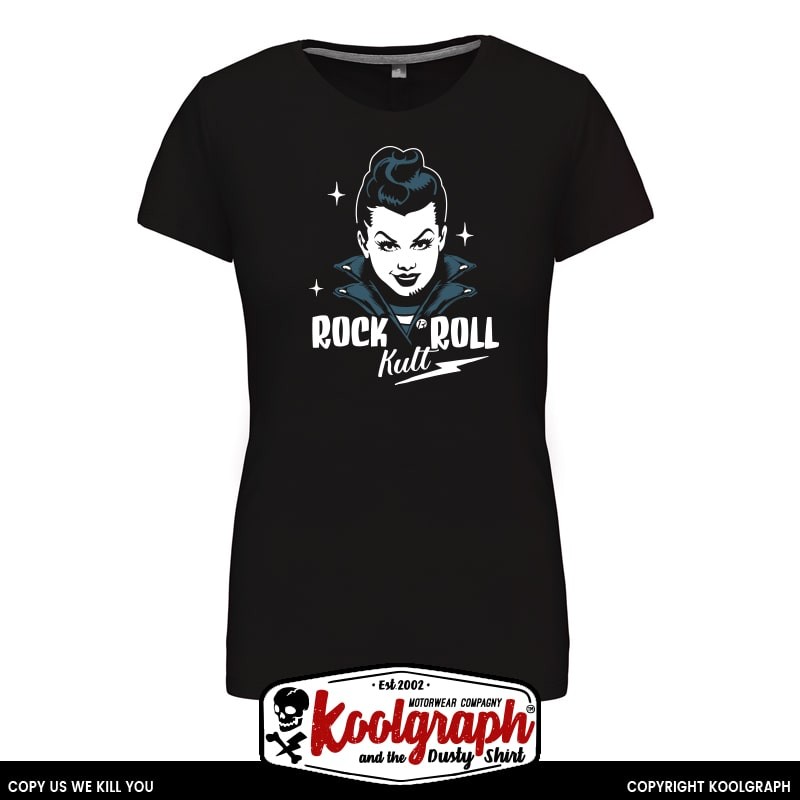 kustom kulture rockabilly tshirt femme koolgraph Pin-up Rock Kult
