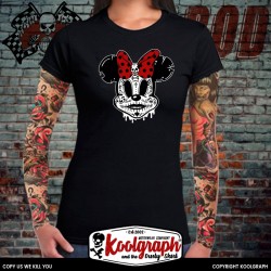 kustom kulture rockabilly tshirt femme koolgraph minnie voodoo