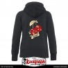 une veste capuche kustom kulture rockabilly tshirt femme koolgraph Cherry Lucky Dice